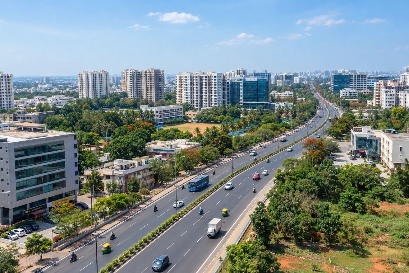 Why Sarjapura–Bagalur Road Is Becoming One of the Best Real Estate Investment Corridors Near Hosur